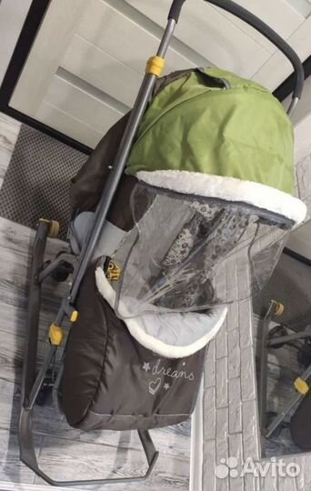 Коляска санки