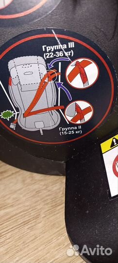 Детское автокресло бу до 9-36кг