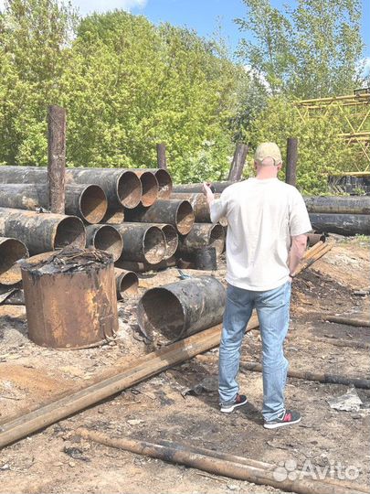 Труба металлическая 200х30 мм