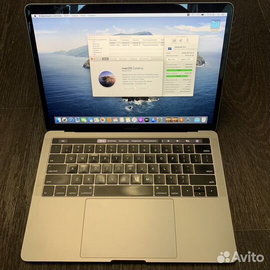 Мощный кастом Apple MacBook Pro 13 2019 i7 16