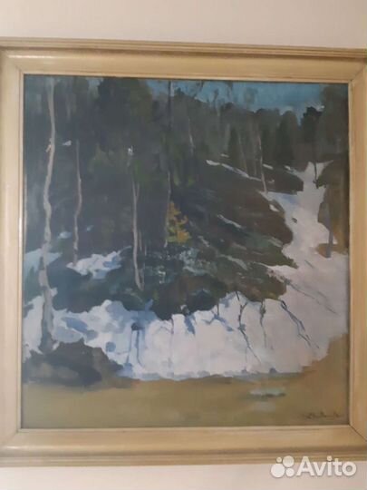 Картина маслом на холсте пейзаж