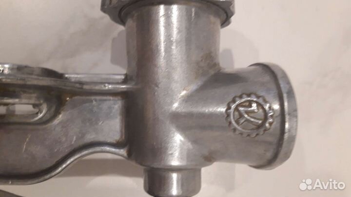 Мясорубка ручная СССР аллюминиевая