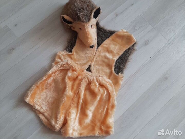 Новогодний костюм для мальчика ежика