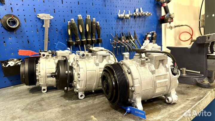 Компрессор кондиционера Mercedes W166 GLS GLE