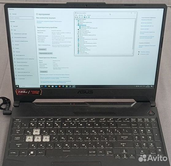 Asus tuf gaming f15 fx506he-hn011