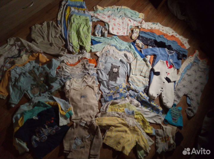 Обменяю детские вещи от 0 до 1 года