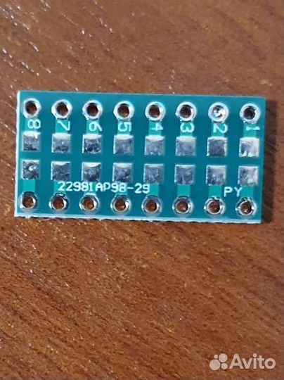 Плата адаптер SMT резисторов