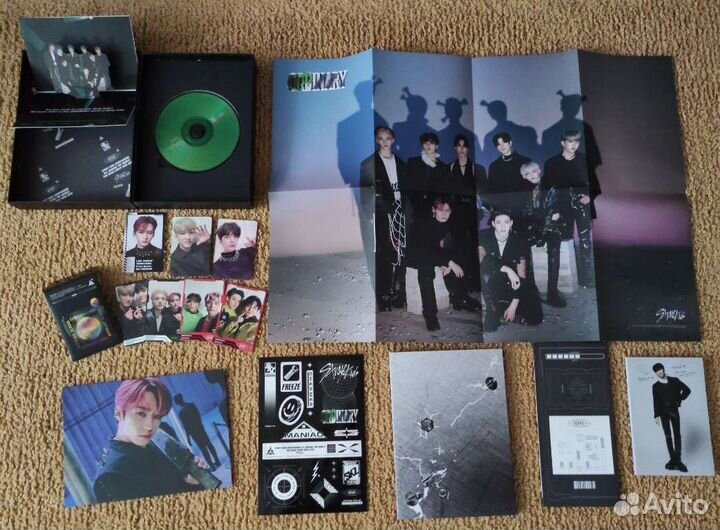 Запечатанные альбомы stray kids oddinary ordinary