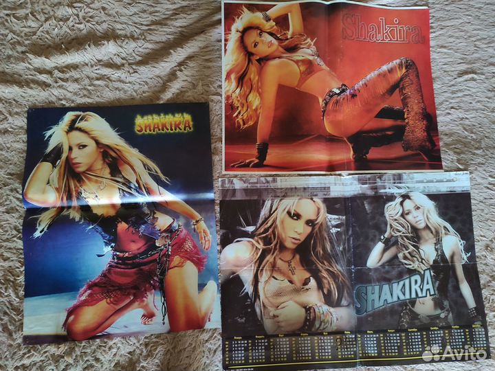 Плакаты их 2000 х Sepultura, Shakira и другие