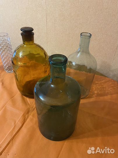 Бутыль стеклянная СССР