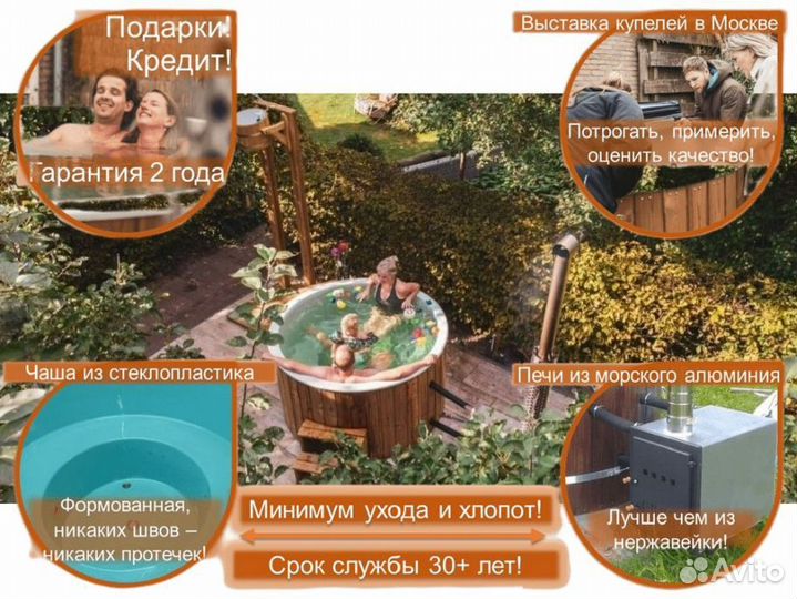 Купель с подогревом P7823L/5