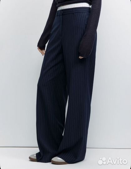 Брюки в полоску befree