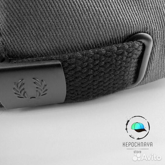 Бейсболка Fred Perry Премиум серая