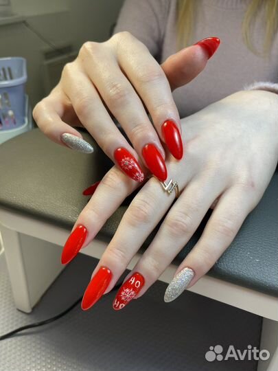 Маникюр-педикюр (покрытие Шеллак, френч)