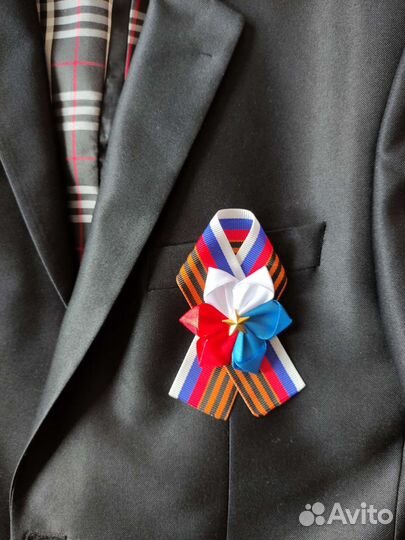 Георгиевская лента броши