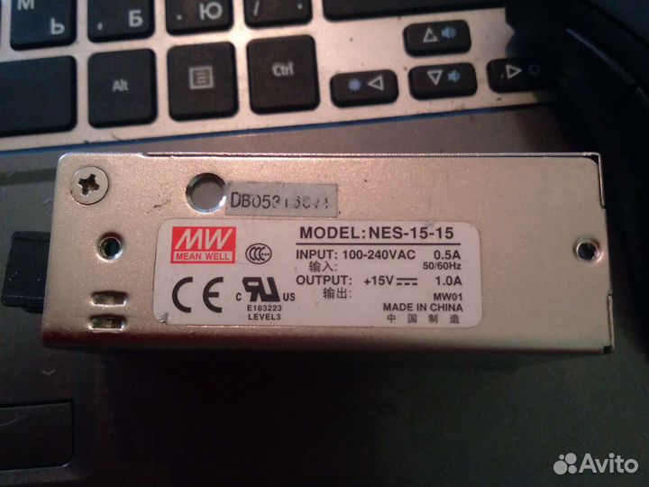 Блок питания NES-15-15