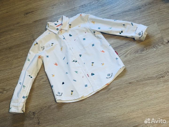 Рубашка для мальчика 122-128