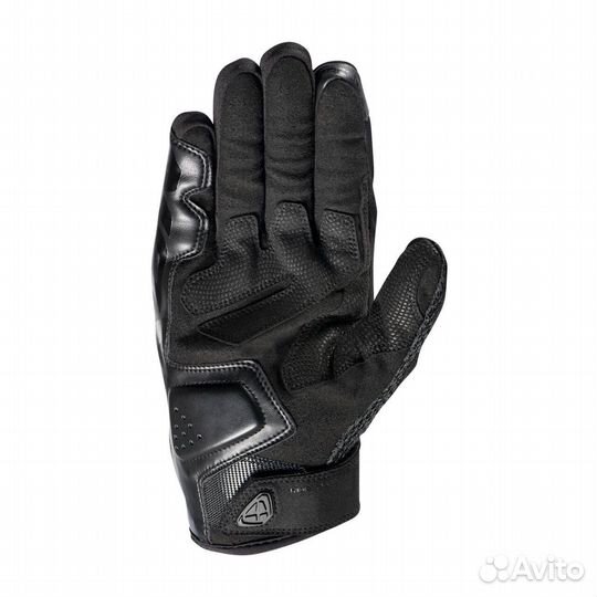 Motorradhandschuhe Ixon RS2 Schwarz Черный