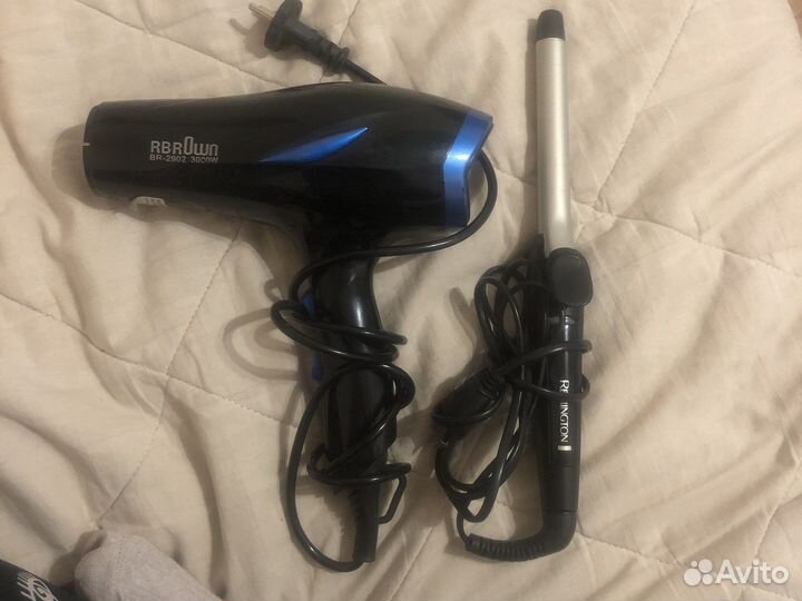 Фен и плойка