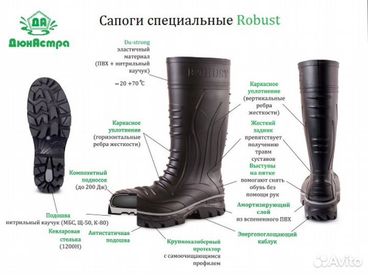Продам сапоги для работы