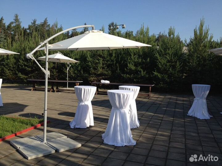 Аренда уличного зонта