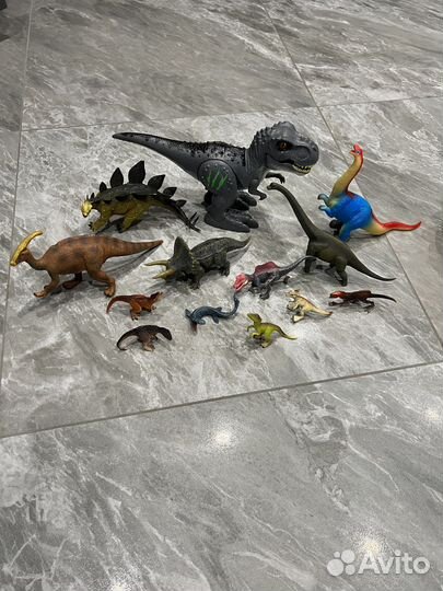 Игрушки динозавры