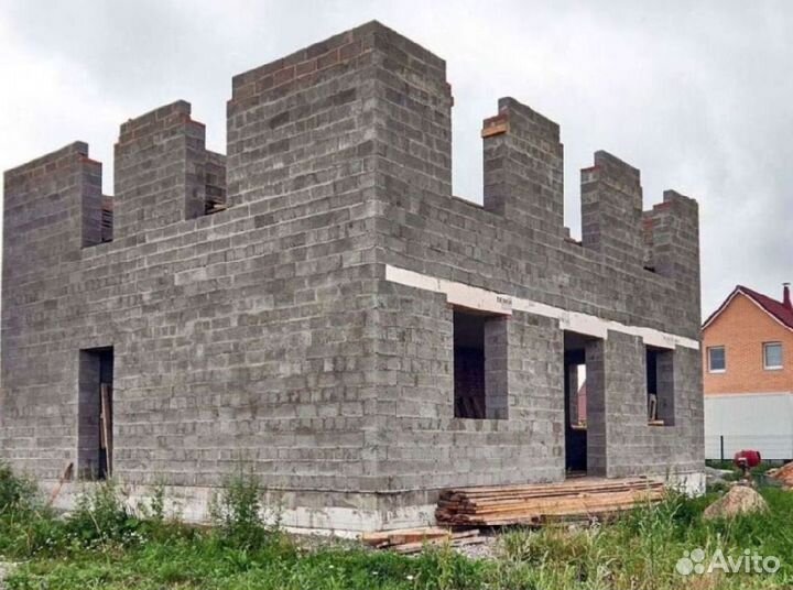 Блоки керамзитобетонные 32