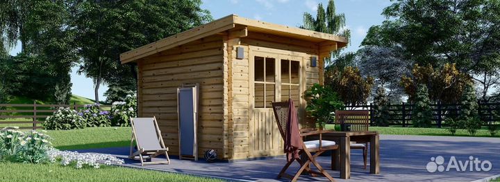 Дом из бруса пегас пк 34 3x3 TP