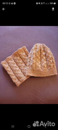 Комплект (шапка и снуд)