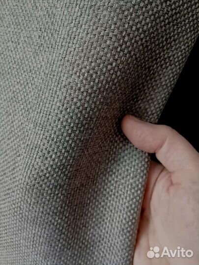 Шторы плотные Рогожка Блэк (Пошив штор)