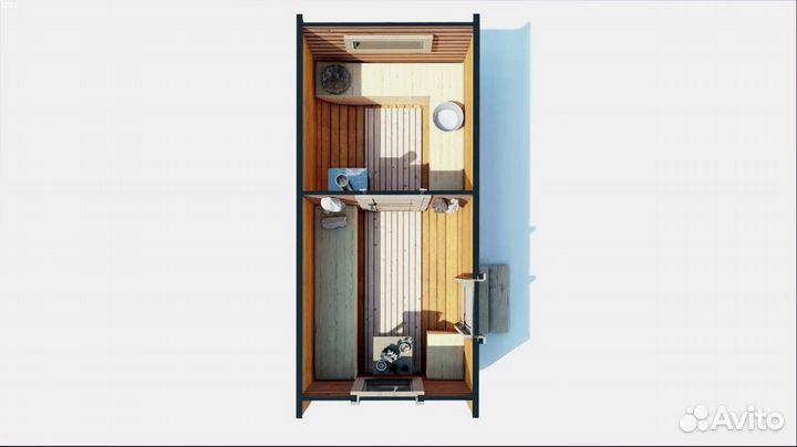 Баня бочка квадро установка за 1 день