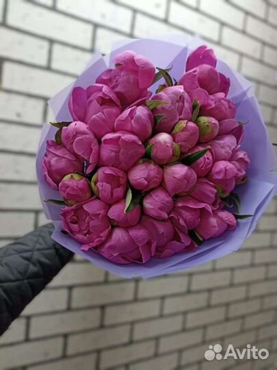 Розовые пионы с доставкой свежие цветы быстро