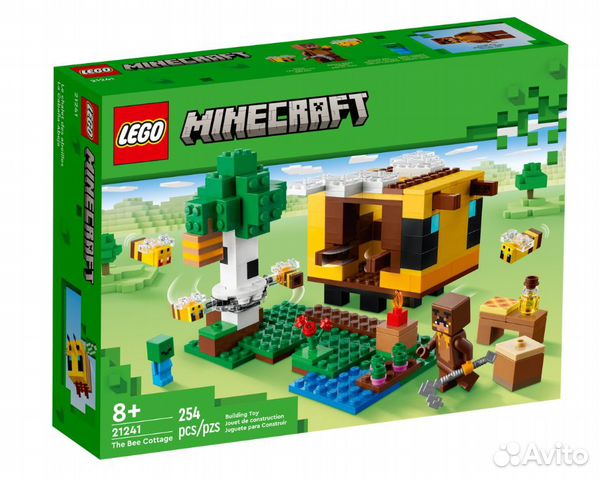 Конструктор lego Minecraft 21241 Пчелиный домик