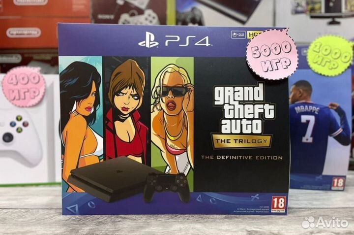 Ps4 Прошитые HEN 9.00 + Любые Игры (Более 4000штк)