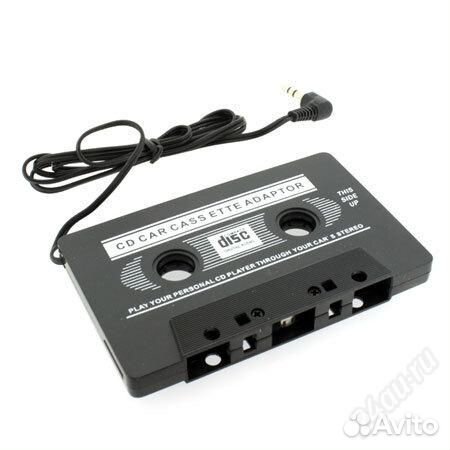 Кассетный адаптер для автомагнитолы. новинка