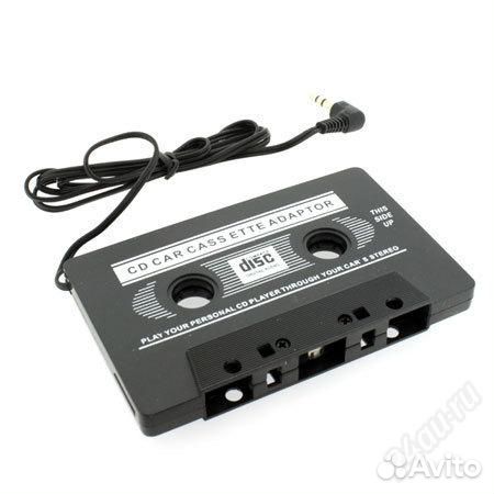 Кассетный адаптер для автомагнитолы. новинка