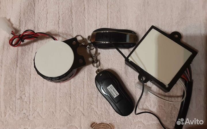 Сигнализация с автозапуском на мотоцикл