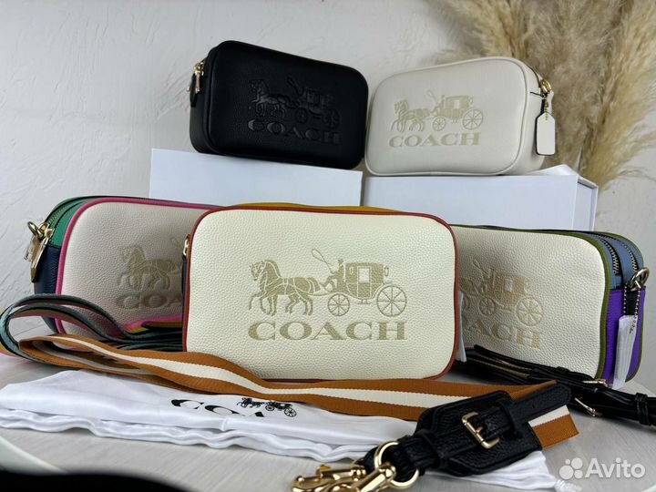 Сумка coach кроссбоди 5 цветов