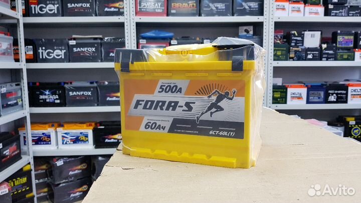 Аккумулятор 60Ah 500A
