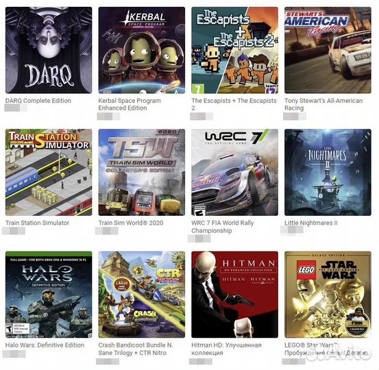 Игры для Xbox One / Series, Более 408