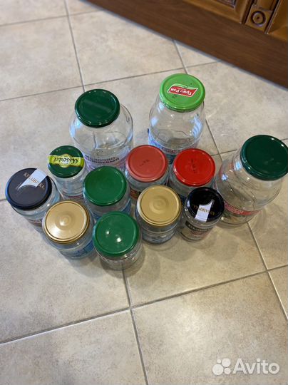 Банки стеклянные