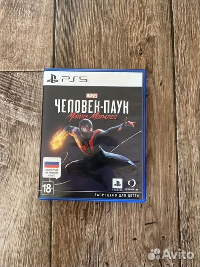Игра на playstation 5 человек паук