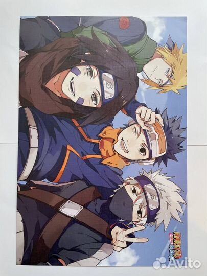 Плакаты Наруто, набор 8 штук