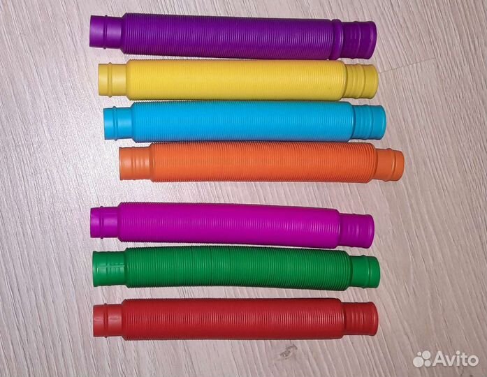 Подарок на Новый год.Поп ит трубки антистресс