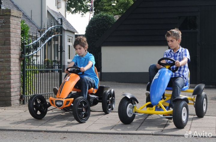 Веломобиль Berg Rally Orange BFR