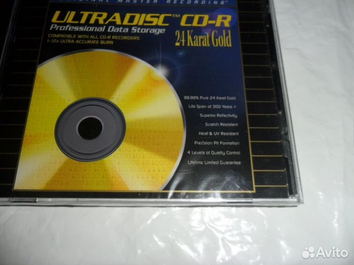 Диски CD-R Audio Mobile Fidelity 24kt Gold