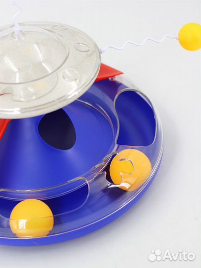 Интерактивная игрушка-кормушка для кошек и собак