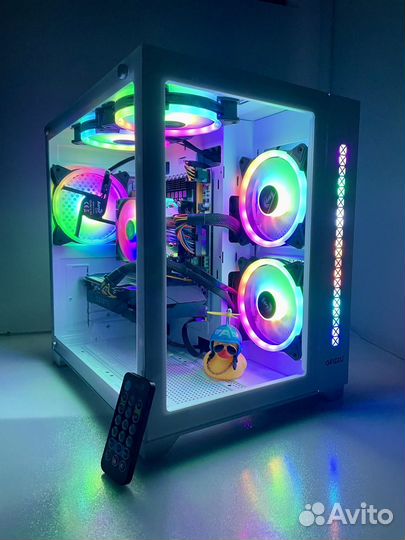 Топовый игровой компьютер+монитор RTX2060/i7/16gb