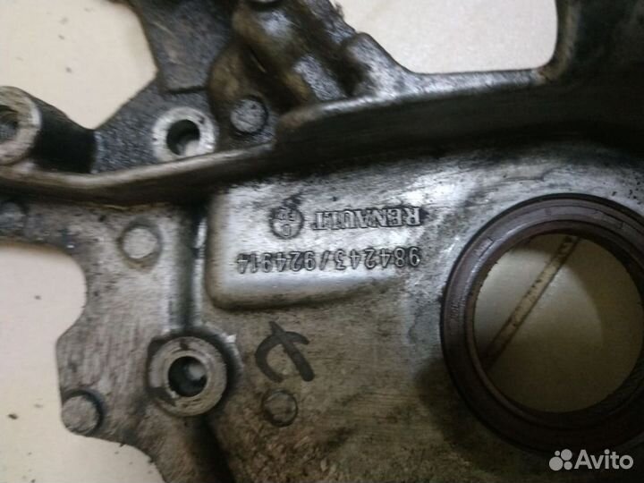 Крышка коленвала передняя для Renault Logan