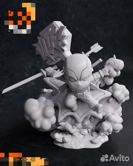 Фигурка Chibi Dead Pool